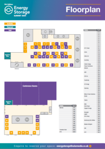 Energy Storage Summit 2024 Floorplan