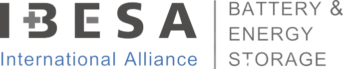 The International Battery & Energy Storage Alliance (IBESA) logo - Energy Storage Summit partner